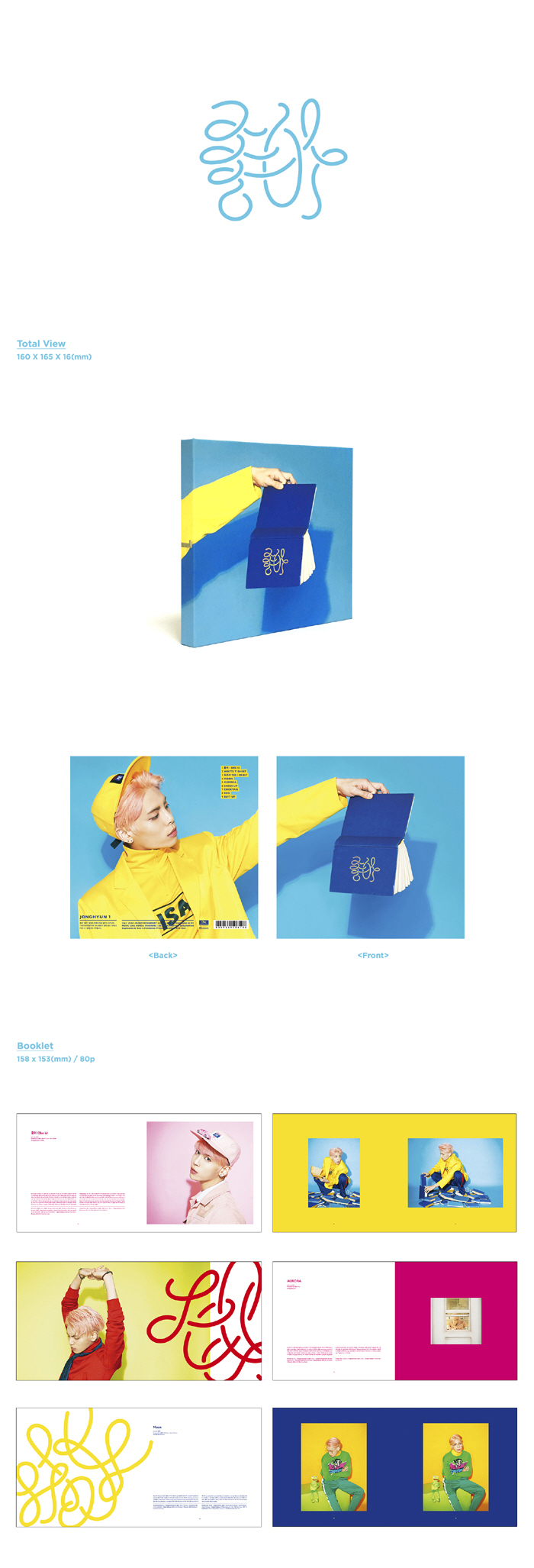 Jonghyun (Shinee) - 1st Album Good - CATCHOPCD, Hanteo